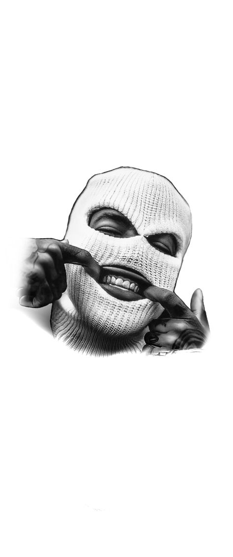 Skee Mask Tattoos, Ski Mask Tattoo Stencil, Balaclava Tattoo Design, Balaclava Tattoo, Ski Mask Tattoo, Stencil Outline, Graffiti Tattoo, Chicano Tattoo, Mask Tattoo