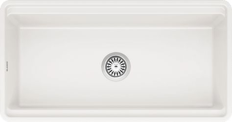 PROFINA - Fireclay - Ceramic White Kitchen Sink Dimensions, Ada Sink, Blanco Sinks, Silgranit Sink, Custom Sinks, Touchless Faucet, Farmhouse Sinks, Apron Front Sink, Drain Opener