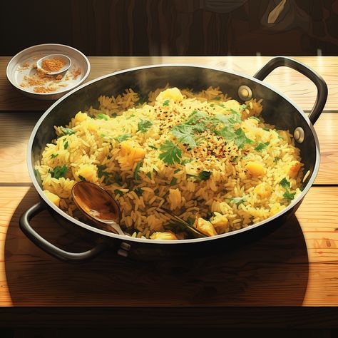 Embark on a culinary journey with our Tanzanian Biryani recipe, blending Swahili spices with aromatic rice and meat. Tanzanian Recipes, Tanzanian Food, Rice And Meat, Rice Meat, African Spices, Biryani Recipe, African Food, Biryani, Asian Recipes