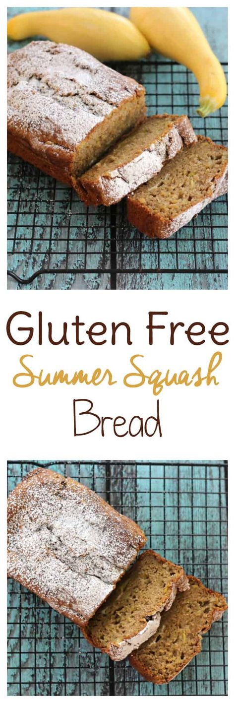 Gluten Free Summer Squash Recipes, Paleo Yellow Squash Recipes, Gluten Free Squash Bread, Yellow Squash Dessert Recipes, Summer Squash Bread, Recipes Muffins, Squash Bread, Summer Squash Recipes, Yellow Squash Recipes