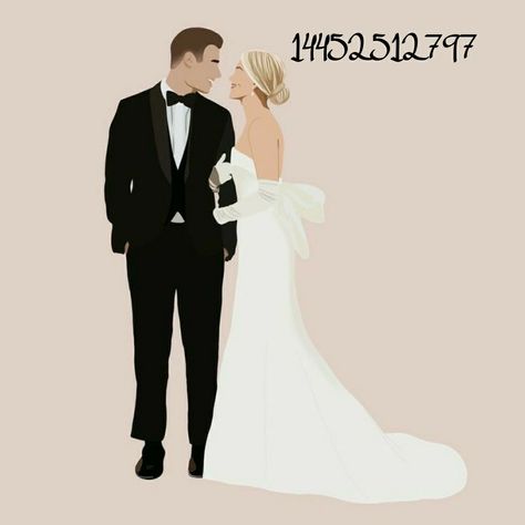 Hairstylist Art, Paper Wedding Anniversary Gift, Custom Illustrated Family Portrait, Matte Photography, Blonde Couple, Custom Wedding Illustration, Cute Family Pictures, Pic Code, Roblox Image Ids