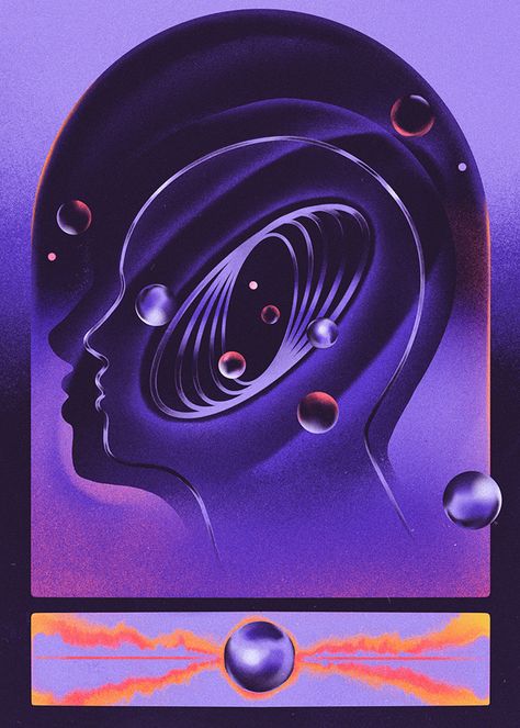 Illustration Poster Design, Futurism Art, Adobe Illustrator Design, Retro Graphic Design, Vaporwave Art, Music Illustration, Space Projects, Event Poster Design, Black Background Images