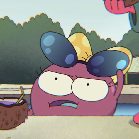 polly plantar icon amphibia pfp fiddle me this Polly Amphibia, Polly Plantar, Amphibia Pfp, Cute Raccoon, Normal Girl, Matching Pfp, Owl House, New World, Profile Picture