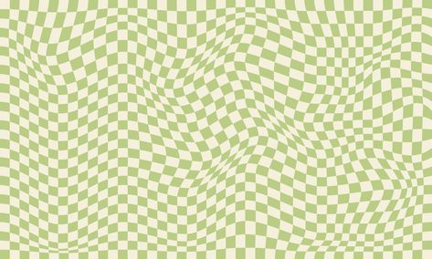 Trendy wavy green background. Vector illustration of checkered wallpaper with optical illusion Pastel Green Desktop Wallpaper, Trendy Wallpaper Laptop, Green Background Laptop, Checkered Wallpaper, Checker Wallpaper, Free Laptop, Laptop Backgrounds, Trendy Wallpaper, Macbook Wallpaper