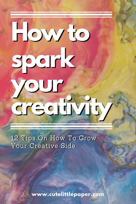 How To Get Creative Ideas, How To Boost Creativity, How To Spark Creativity, How To Be Creative Tips, Spark Creativity Ideas, How To Get Creative, How To Be Creative Tips Ideas, How To Become Creative, Creativity Exercises Artists