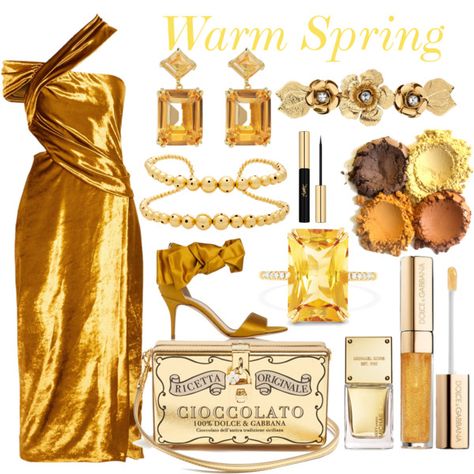 True Spring Jewelry, Warm Spring Jewelry, Warm Autumn Jewelry, True Spring Palette, Warm Spring Palette, Yellow Pictures, Warm Spring Color Palette, True Spring Color Palette, True Spring Colors