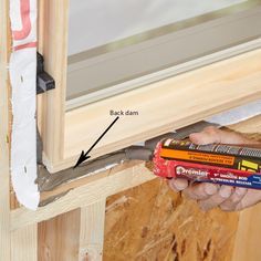 Diy Window Replacement, How To Install Windows, Hanging Drywall, Window Construction, Vinyl Replacement Windows, Rafter Square, Window Manufacturers, Drywall Installation, Framing Construction