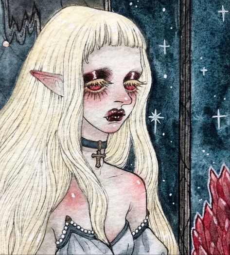 Chloe Tersigni, Vampire Romances, Moon Crystal, Blood Moon, Chloe, Female Sketch, Humanoid Sketch, Moon, On Instagram