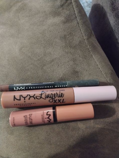 My favorite lip combo for a wedding guest lippy and maybe for a bride is NYX lip liner in cold brew, NYX Lingerie XXL in Turn-On, NYX Butter Gloss in Sugar High #letmepityouonsomething #NYX #anniversaryweddingweekend # Nyx Lip Liner, Nyx Lingerie, Nyx Lip Lingerie, Nyx Butter Gloss, Nyx Professional Makeup, Professional Makeup, Nyx, Wedding Weekend, Lip Liner