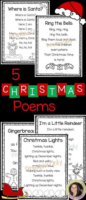 christmas-poems-for-kids New Year Poems For Kids, Christmas Poems For Kindergarten, Holiday Poems For Kids, Preschool Christmas Fingerplays, Preschool Christmas Poems, December Poems For Kids, Christmas Rhymes For Preschool, Christmas Poetry For Kids, Christmas Rhymes For Kids