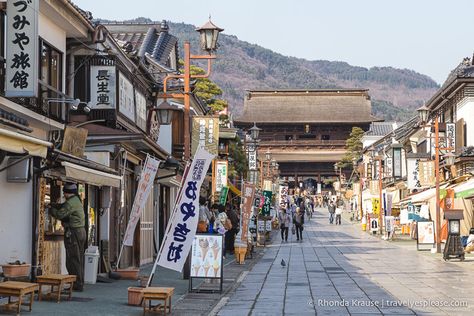 Nagano City, Japan Town, Jigokudani Monkey Park, Romanticized Life, Nagano Japan, Japan Landscape, Japan Itinerary, Buddha Statues, Japan Culture