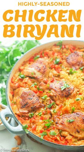 Chicken Biryani Chicken Briani Instant Pot, Chicken Breyani Recipes South Africa, Chicken Briani, Chicken Bryan, Biryani Recipes, Rice And Veggies, Biryani Rice, Chicken Receipes, Indian Rice Recipes