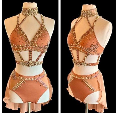 Pole Dance Competition Costume, Diy Pole Dance Clothes, Pole Dance Wear Clothes, Pole Dance Skirt, Pole Dance Competition, Salsa Costumes, Alladin Dance Costume, Salsa Costume, Outfit Clubwear