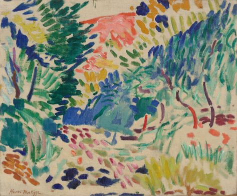 Henri Matisse. Landscape at Collioure. Collioure, summer 1905 | MoMA Matisse Landscape, Henri Matisse Art, Matisse Art Print, Matisse Paintings, Fauvism, Matisse Art, Vintage Canvas, Landscape Wall Art, Henri Matisse