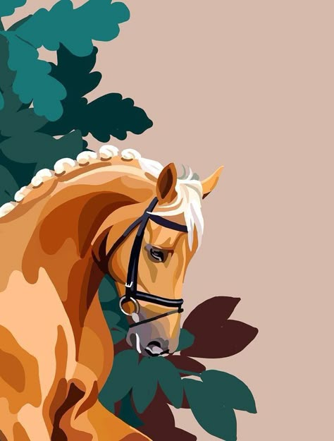 Abstract Horse Drawing, Horse Vector Art, Horse Pop Art, Painting Horses Acrylic, Horse Illustration Design, Horse Illustration Art, Horses Illustration, Horse Digital Art, Horse Paintings Acrylic