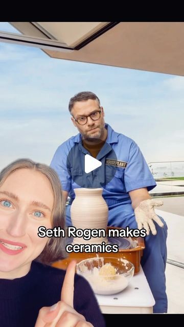 TheArtRevival on Instagram: "Seth Rogen’s Pottery #sethrogen #houseplant #pottery #ceramics @houseplant @sethrogen" Seth Green, Seth Rogen, Advanced Ceramics, Pottery Ceramics, February 22, Green Ceramics, House Plants, Ceramics, On Instagram