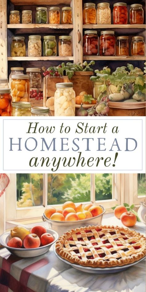 Start your homesteading dream now instead of waiting for the right time or your dream property. Every homesteader has to start somewhere, and each skill you learn brings you closer to a more sustainable and rewarding way of living. Discover my top 30 homesteading skills to learn. Start A Homestead, Dream Homestead, Homesteading Skills, Dream Property, Skills To Learn, Kitchen Hacks, Your Dream, To Start, Coconut