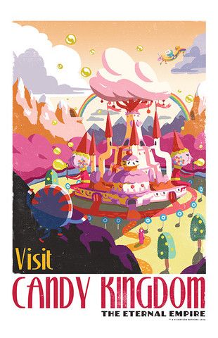 Julia Sonmi Heglund's Candy Kingdom Candy Kingdom Adventure Time, Adventure Time Candy Kingdom, Nutcracker Inspiration, Adventure Time Birthday Party, Adventure Time Background, Adventure Time Birthday, Inktober Ideas, Candy Kingdom, Posters Anime