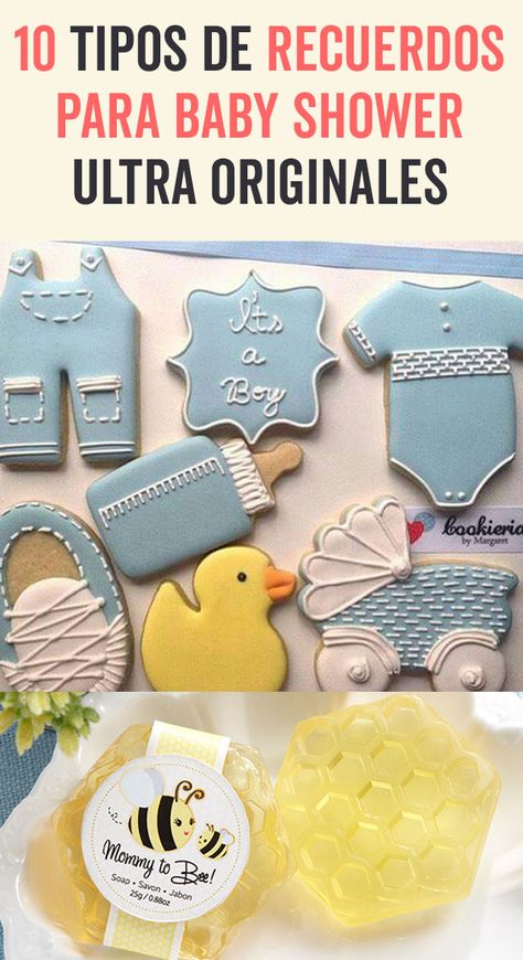 Organizar un baby shower puede ser muy divertido, además de pasar un momento agradable entre amigas y familia, la futura mamá puede recibir ayuda y consejos para cuidar al bebé que viene en camino. Los recuerdos para baby shower, no sólo son un presente que se le da a los asistentes al evento, sino que es una forma de agradecer y conmemorar la fecha. Si quieres darle algo original, estas ideas serán algo que tus invitados desearán recibir. Souvenirs Baby Shower Originales, Recuerdos Baby Shower Originales, Recuerdo Baby Shower, Baby Shower Recuerdos, Recuerdos Para Baby Shower, Boy Baby Shower Ideas, Baby Shawer, Diy Tags, Baby Boy Shower