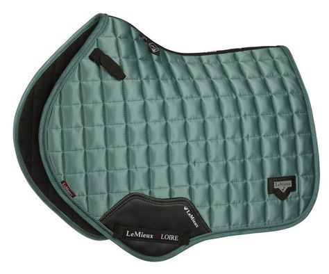 LeMieux Loire Classic Close Contact Square Sage-Saddle Pads-Lemieux-Sage-Large-Horsey Shopping Equestrian Supplies, Horse Therapy, Horse Health, Saddle Pad, Saddle Pads, Show Jumping, Horse Tack, Wash Bags, Embossed Logo