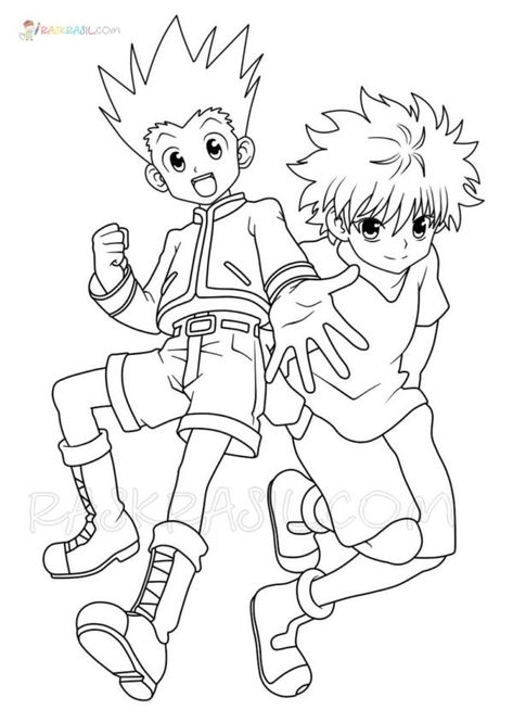 Hunter X Hunter Coloring Pages, Monster Truck Coloring Pages, Manga Coloring Book, Lion King Pictures, Naruto Sketch Drawing, Farm Animal Coloring Pages, Coloring Pages Inspirational, Color Drawing Art, Anime Toon