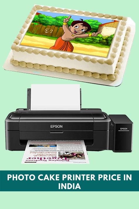 It can print colourful and bright images. The cake Printer is a new type of direct inkjet printer for multipurpose printing that works like a traditional inkjet printer, Cake Printer, Epson Printer, Sublimation Printer, Photo Cake, Inkjet Printer, Ink Pad, Print Images, Cool Photos, Printer