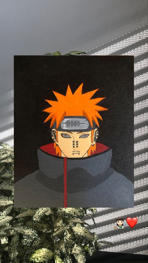 Painting In Canvas, Naruto Painting, Inspiration Painting, Naruto Comic, Naruto Series, Pencil And Paper, Art Inspiration Painting, Diy Canvas Art, Diy Canvas