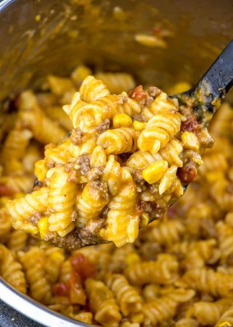 Instant Pot Taco Pasta, Enchilada Pasta, Taco Pasta, Pot Recipes Easy, Instant Pot Recipes Chicken, Instant Pot Dinner Recipes, Easy Instant Pot Recipes, Instapot Recipes, Instant Pot Pressure Cooker