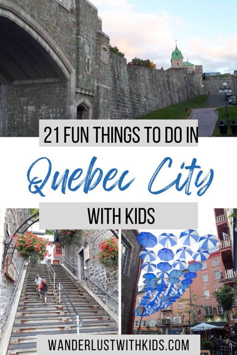 Quebec City With Kids, Things To Do In Quebec, Chateau Frontenac, Quebec City Canada, Old Quebec, Canadian Travel, Canada Road Trip, Eastern Canada, Travel Magazine