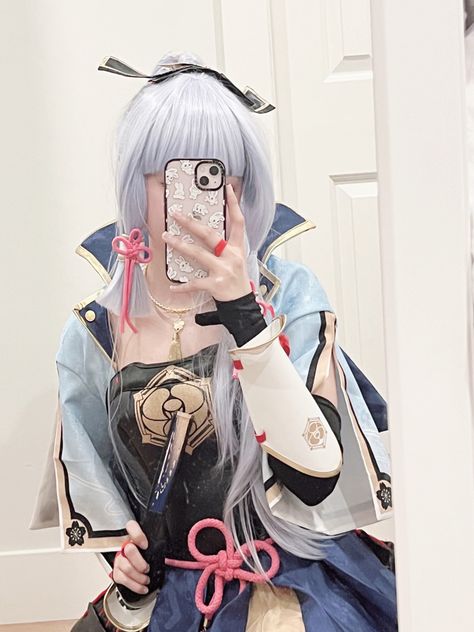 Genshin Impact Kamisato Ayaka Cosplay Ayaka Cosplay, Genshin Impact Kamisato, Kamisato Ayaka, Banner Ads Design, Amazing Cosplay, Cute Cosplay, Simple Beauty, Cute Anime Pics, Ad Design