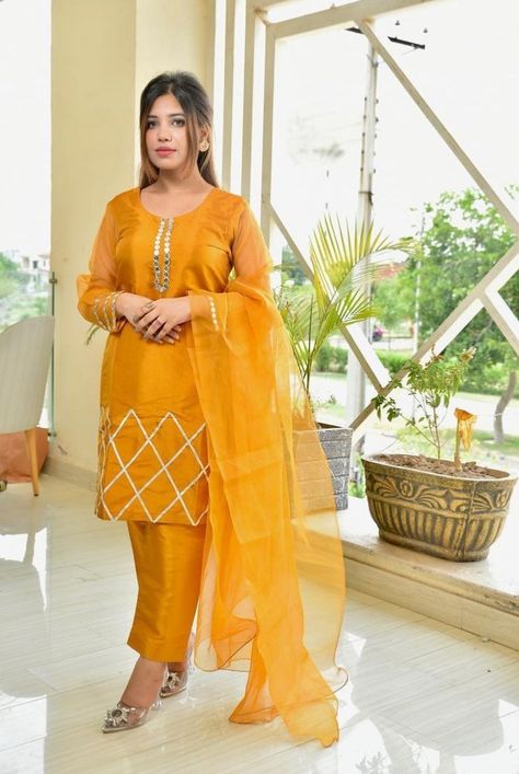 #mustardcolour, mustard colour kurti, mustard color kameez, mustard colour suit, mustard color dress, mustard color suit design, Mustard Colour Suit, Mustard Colour Dress, Mustard Color Dress, Haldi Photoshoot, Mustard Colored Dress, Mehndi Dress, Latest Dress Design, Designer Kurti Patterns, Kurti Patterns