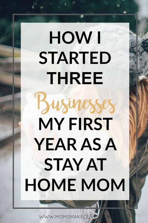 Are you at Stay At Home Mom? Want to start your own business? Here's my story on How I Started 3 Businesses My First Year As A Stay At Home Mom. Click through to see if all my businesses were successful! My First Year, Start Your Own Business, Passive Income Online, Body Fitness, Profitable Business, Small Business Ideas, Your Own Business, Stay At Home Mom, Starting Your Own Business