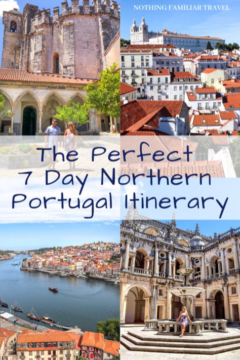 This Portugal 7 day itinerary will highlight our favorite towns, day trips, foods, and the best hotels to explore from! Portugal Itinerary, 7 Day Itinerary, Northern Portugal, Travel Inspiration Destinations, Visit Portugal, Travel Spots, Portugal Travel, Group Travel, Travel Board