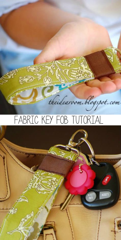 Fabric Keychains, Fabric Keychain, Sewing To Sell, Sew Ins, Sewing Projects For Beginners, Sewing Gifts, Fabric Projects, Sewing For Beginners, Key Fobs