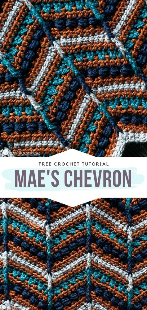 Wonderful Chevron Blankets Free Crochet Patterns - Free Crochet Patterns Crochet Blanket Chevron, Crochet Chevron, Chevron Crochet, Chevron Blanket, Confection Au Crochet, Crochet Geek, Winter Blankets, Crochet Patterns Free Blanket, Haken Baby