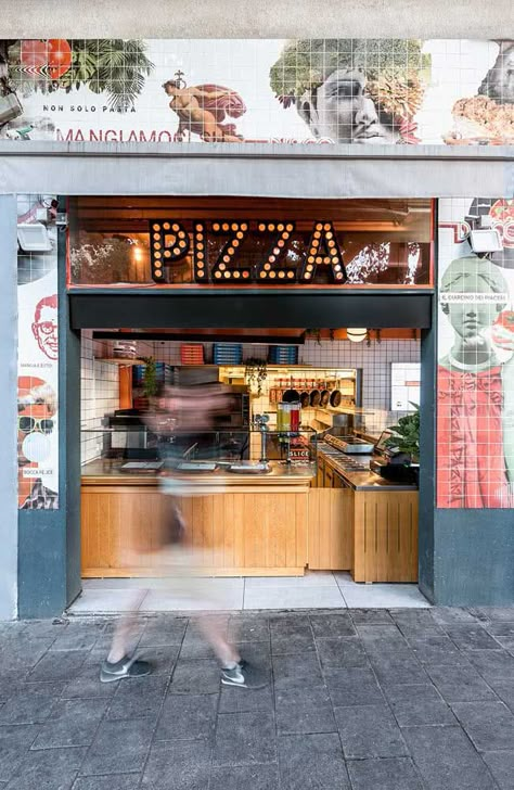 Small Pizzeria Design, Pizzeria Exterior, Small Pizzeria Design Interior, Small Pizza Shop Design, Pizza Store Design, Pizzeria Design Interior, Pizza Shop Interior, Pizza Restaurant Interior, Pizza Shop Ideas