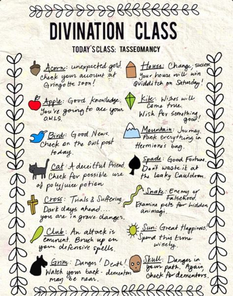 Pay attention to the symbols and keys throughout training, any small thing can turn out to be something greater in the future. Hp Spells, Symbol Meanings, Hogwarts Classes, Spell Magic, Classe Harry Potter, Reading Tea Leaves, Ghoul School, Citate Harry Potter, Windows Movie Maker