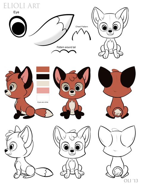 Elioli Art, Art Random, Character Turnaround, 동화 삽화, Character Model Sheet, Animal Character, Cute Animal Illustration, Image 3d, Model Sheet