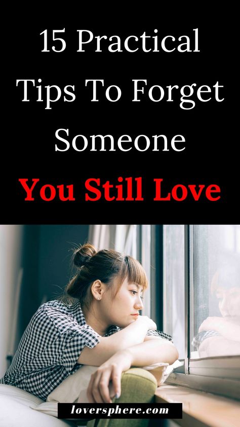 Are you healing from heartbreak? This is how to forget someone you loved. In this blog post, you will learn the important steps to forget someone you love, how to get over an ex, plus easy ways to move on after a breakup. Here are 15 practical tips to forget someone you love deeply. Relationship advice on how to get over someone you love Moving On Without You, How Do You Get Over A Breakup, How To Get Closure After A Breakup, Tips To Get Over A Breakup, How To Get Over A Heartbreak, Healing From A Heartbreak, How To Help Someone Get Over A Breakup, How To Move On From A Breakup, Heal From Heartbreak Moving On