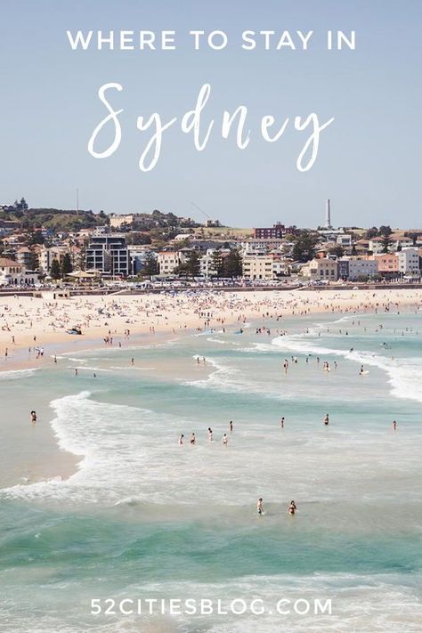 Travelling to Sydney Australia and not sure where to stay? Click here for my guide to the top five neighborhoods for visitors. From the city to the beaches, pick the right place for your Sydney travels.     #TravelSydney #Sydney #SydneyAustralia #SydneyHabour #ExploreAustralia #Australia   #SeeSydney #VisitSydney #TravelAustralia #DownUnder #TravelTips #VacationsTips #TravelHacks #BestTravelTips #TravelAdvice #TravelTheWorld  #TravelDestinations #TravelBlogger #TravelBlog #52CitiesBlog Aesthetic Honeymoon, Australian Day, Sydney Trip, Australia Outback, Australia Road Trip, Best Hotels In The World, Travel In Australia, Honeymoon Hotel, New Zealand Travel Guide