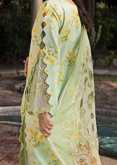 Lawn Dress Design, Lace Dress Design, Dress Designing, Womens Trendy Dresses, Unstitched Dress Material, Lawn Dress, Pakistani Fashion Casual, Pakistani Fancy Dresses, Gul Ahmed