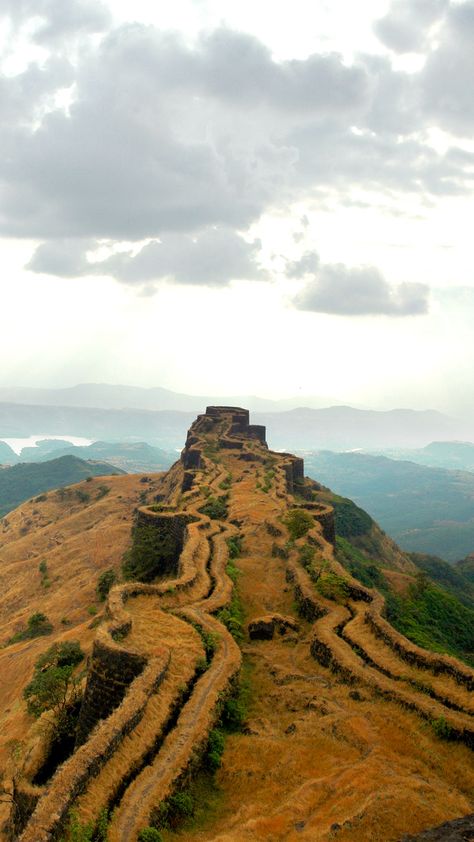 2441cf72c0a95a5fadfa90a27fa1b8dc Rajgad Fort, China City, Winter Window, Ancient Animals, Bridge Building, Valley View, Summer Sun, Aerial View, Pune