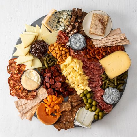 The Grazing Table | Murray's Cheese Rustic Bakery, Fig Spread, Savory Sides, Charcuterie Spread, Cranberry Pistachio, Gourmet Food Gifts, Gourmet Cheese, Grazing Table, Grazing Tables