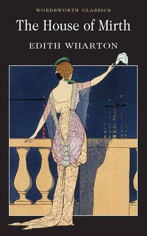 The House of Mirth tells the story of Lily Bart, aged 29, beautiful, impoverished and in need of a rich husband to safeguard her place in the social elite, and to support her expensive habits - her clothes, her charities and her gambling. Unwilling to marry without both love and money, Lily becomes vulnerable to the kind of gossip and slander which attach to a girl who has been on the marriage market for too long. Orlando Virginia Woolf, House Of Mirth, Wordsworth Classics, The House Of Mirth, Art Deco Paintings, Edith Wharton, Woman Authors, James Joyce, Lewis Carroll