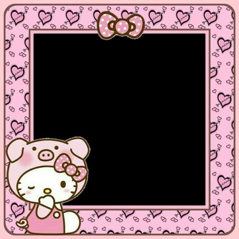 Marco Polaroid, Label Produk, Id Card Template, Red Daisy, Cute Frames, Edit Photos, Cover Art Design, Hello Kitty Pictures, All Things Cute