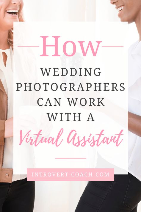 A list of ways that a wedding photographer can hire and work with a virtual assistant to help them grow their business and focus on what they truly love to do, photographing weddings! You'll be able to be more productive and have more time back for your family! #weddingphotographer #weddingphotographers #photographertips #virtualassistant #hireavirtualassistant Photography Virtual Assistant, Virtual Assistant For Photographers, Wedding Photographer Business, Va Business, Freelancer Tips, Virtual Assistant Tools, Social Media Marketing Strategies, Tara Reid, Freelancing Tips