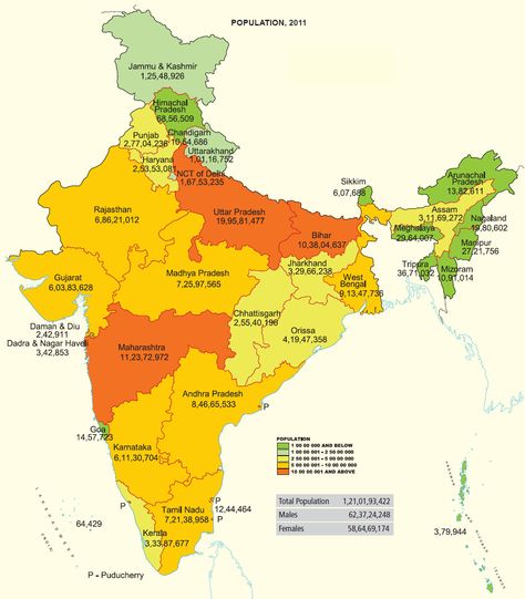 india news | Statewise Population of India 2011 Census | ASIK NEWS Could Sentences, Bullet Journal Japan, Indian Bar, Indian Map, Indian Geography, Population Of India, History India, Space Angels, Indian Police Service