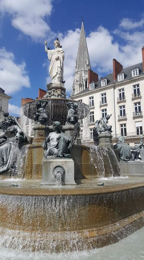 Nantes, France 🇫🇷 Europe Places, France Winter, Nantes France, France Trip, Road Trip Europe, Christmas Challenge, Places In Europe, 2024 Vision, Paris France