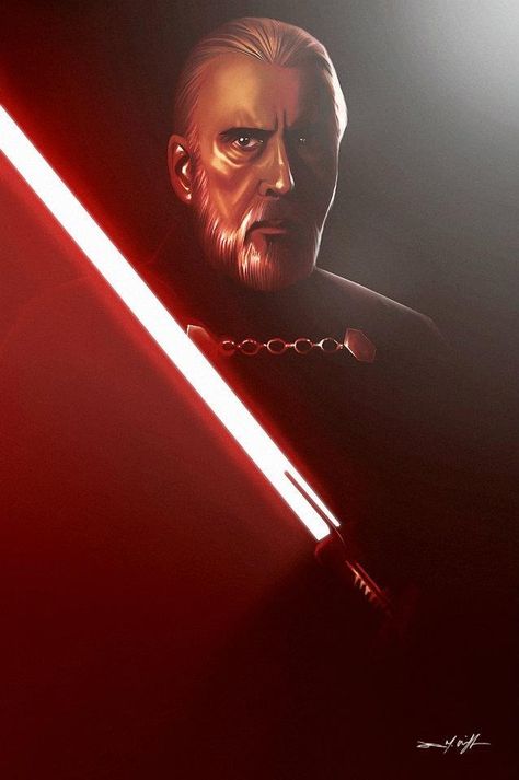 Count Dooku Star Wars Count Dooku, Dark Jedi, Dark Lord Of The Sith, Sith Lords, Count Dooku, Star Wars Canon, Star Wars Background, Star Wars Sith, Dark Side Star Wars