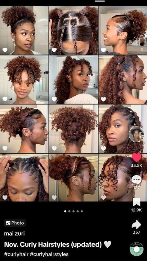 Curly Styles, Mixed Curly Hair, Quick Natural Hair Styles, Goddess Braids Hairstyles, Curls Hairstyles, Cute Curly Hairstyles, Curly Hair Styles Easy, Natural Curls Hairstyles, Hairdos For Curly Hair